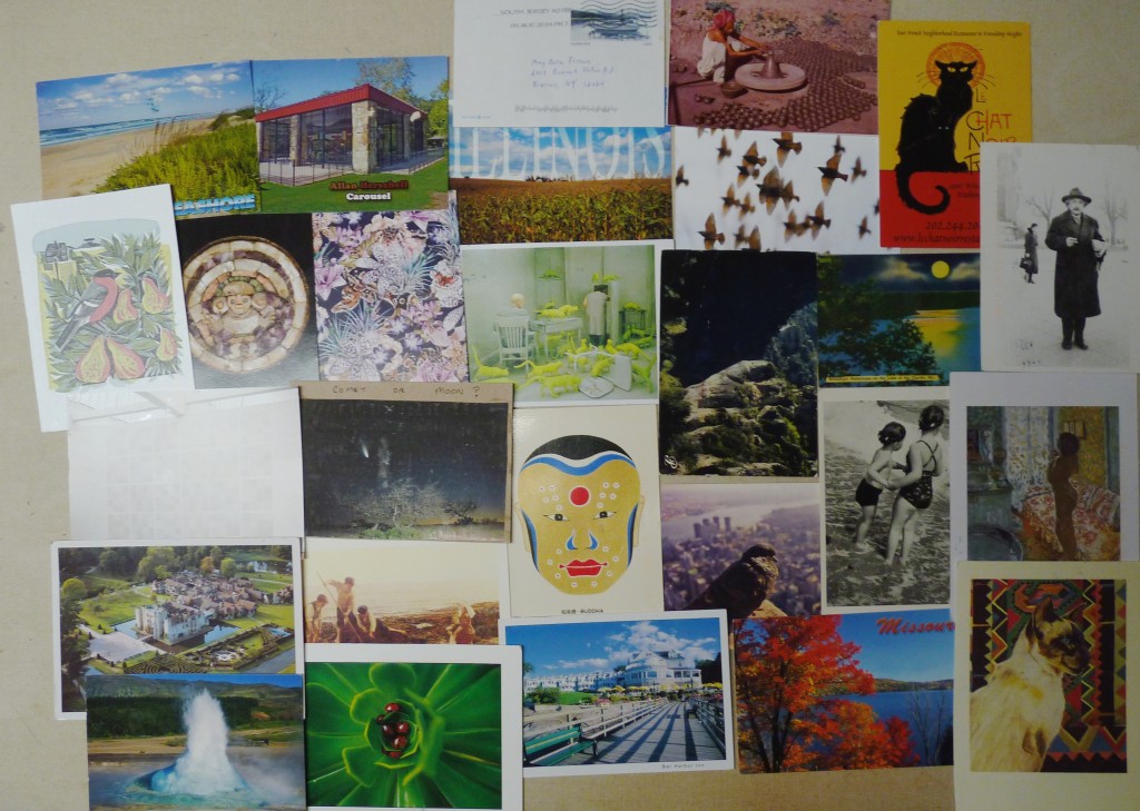 Incoming postcards as of today
