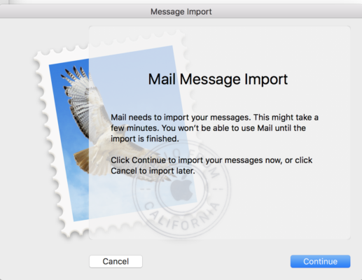 mail? mail to import?